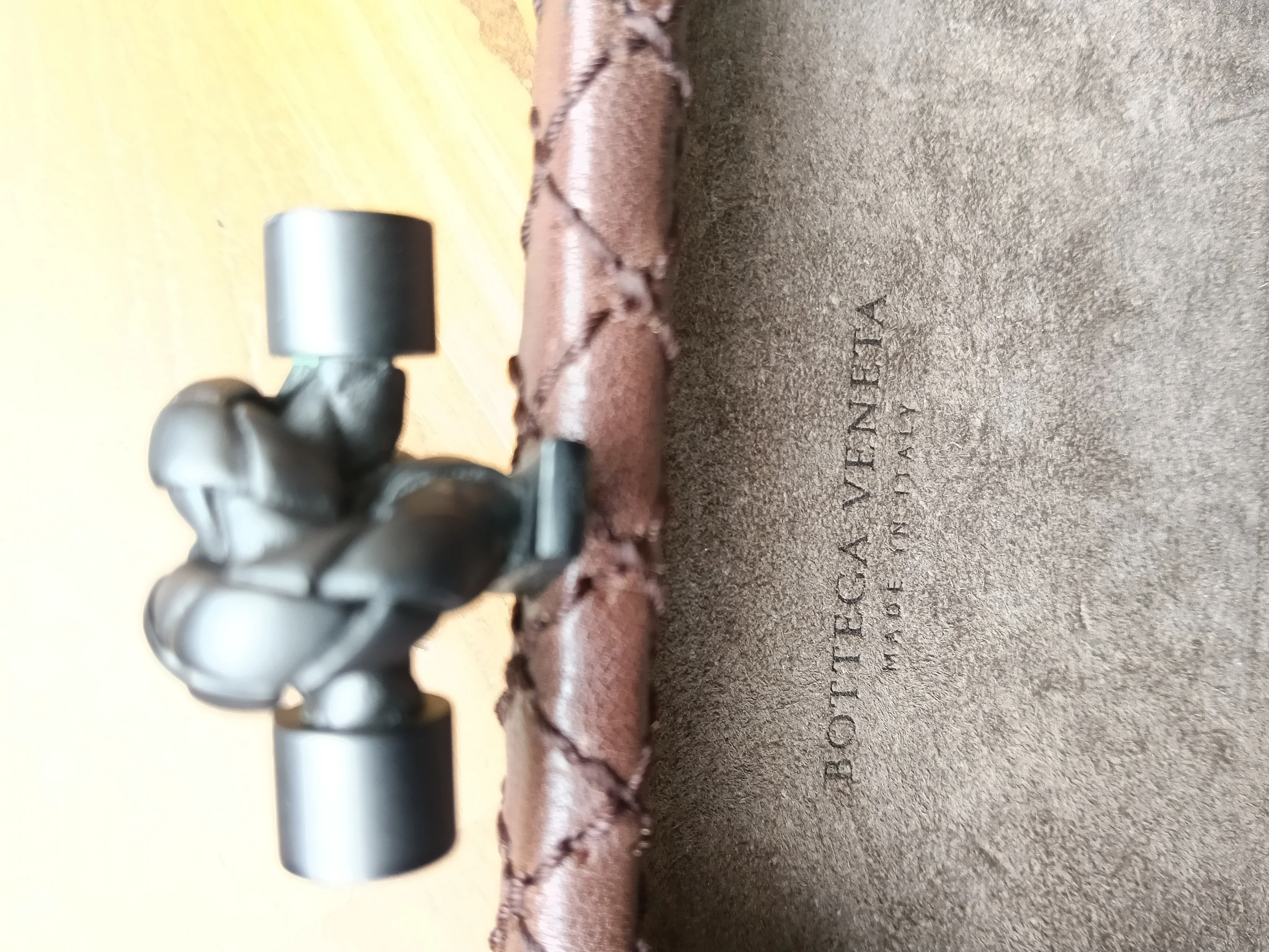 Bottega Veneta Intrecciato Knot Clutch - Image 7