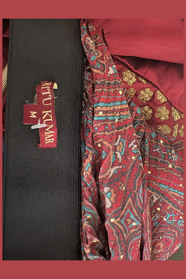 Brown lehenga set - Image 9