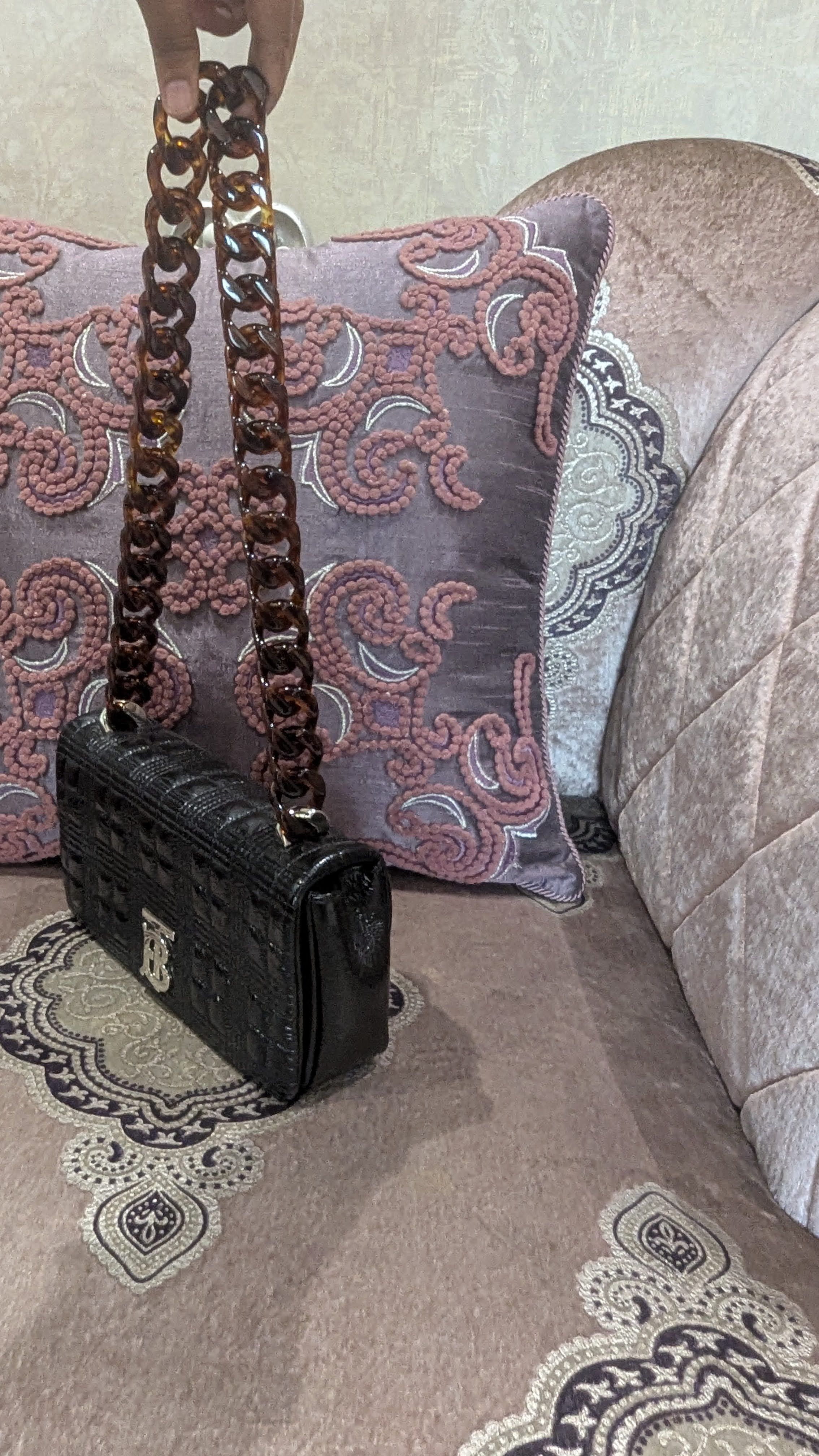Burberry Black Lola Bag - Image 5