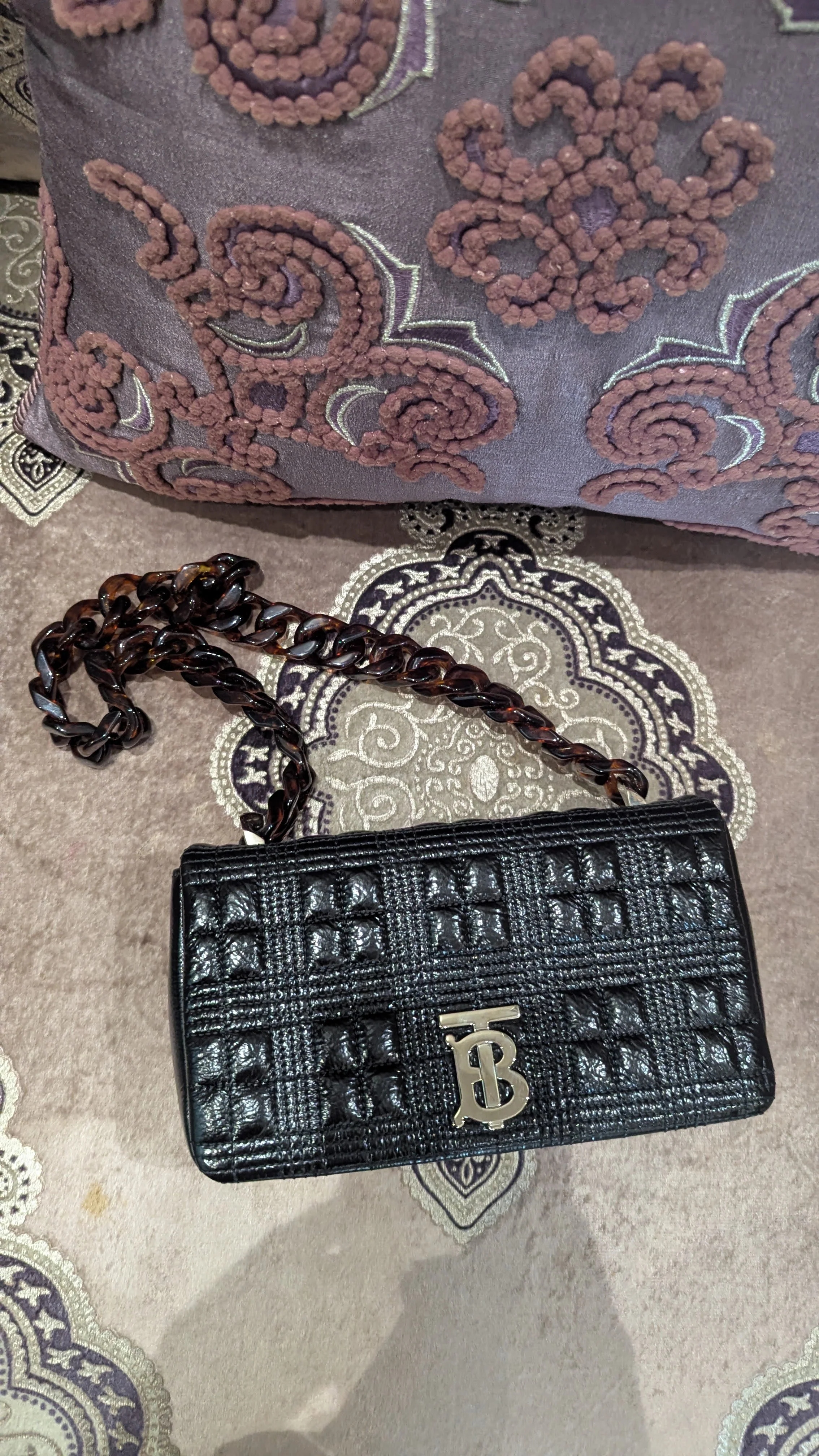 Burberry Black Lola Bag - Image 7