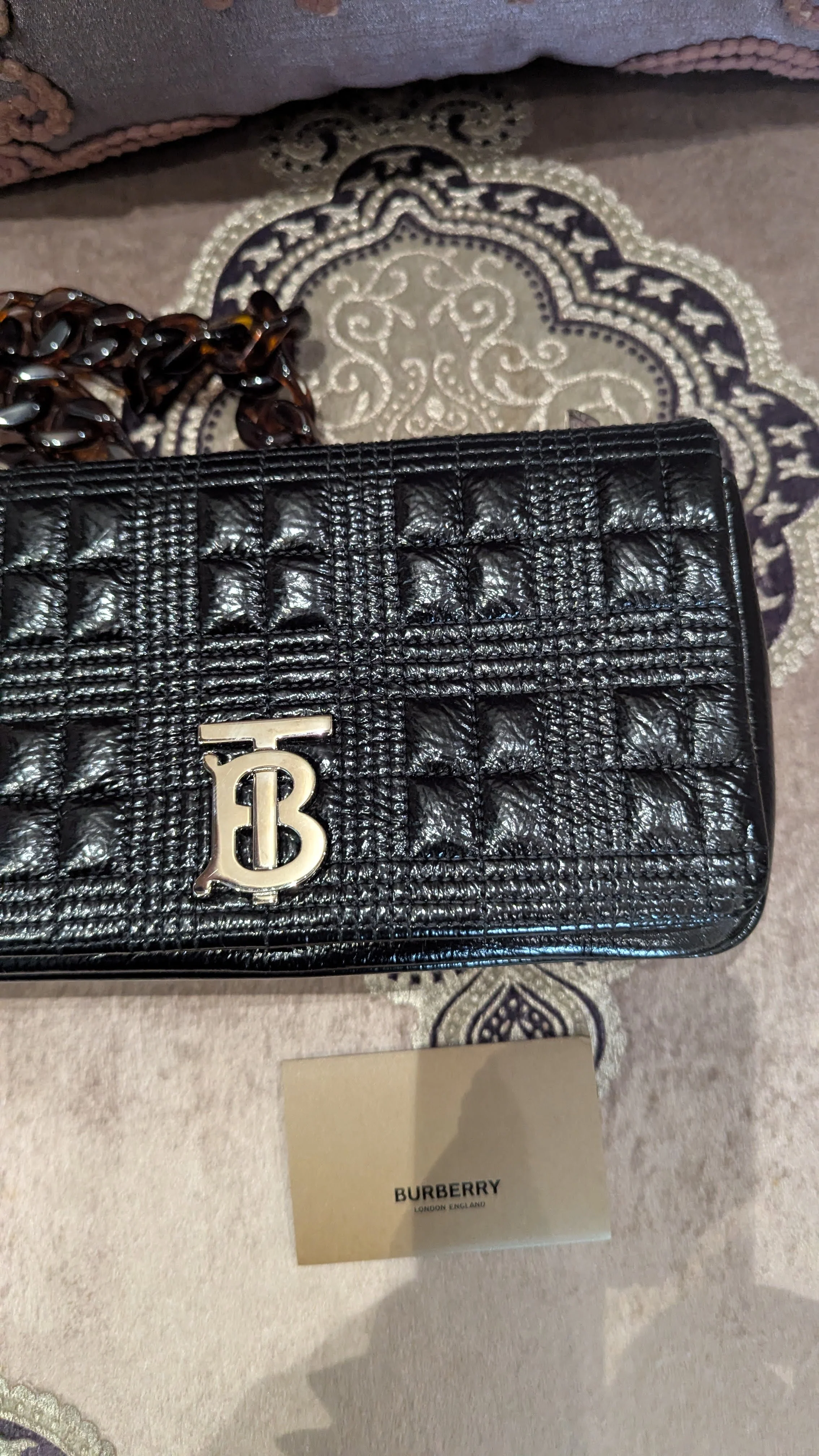 Burberry Black Lola Bag - Image 8