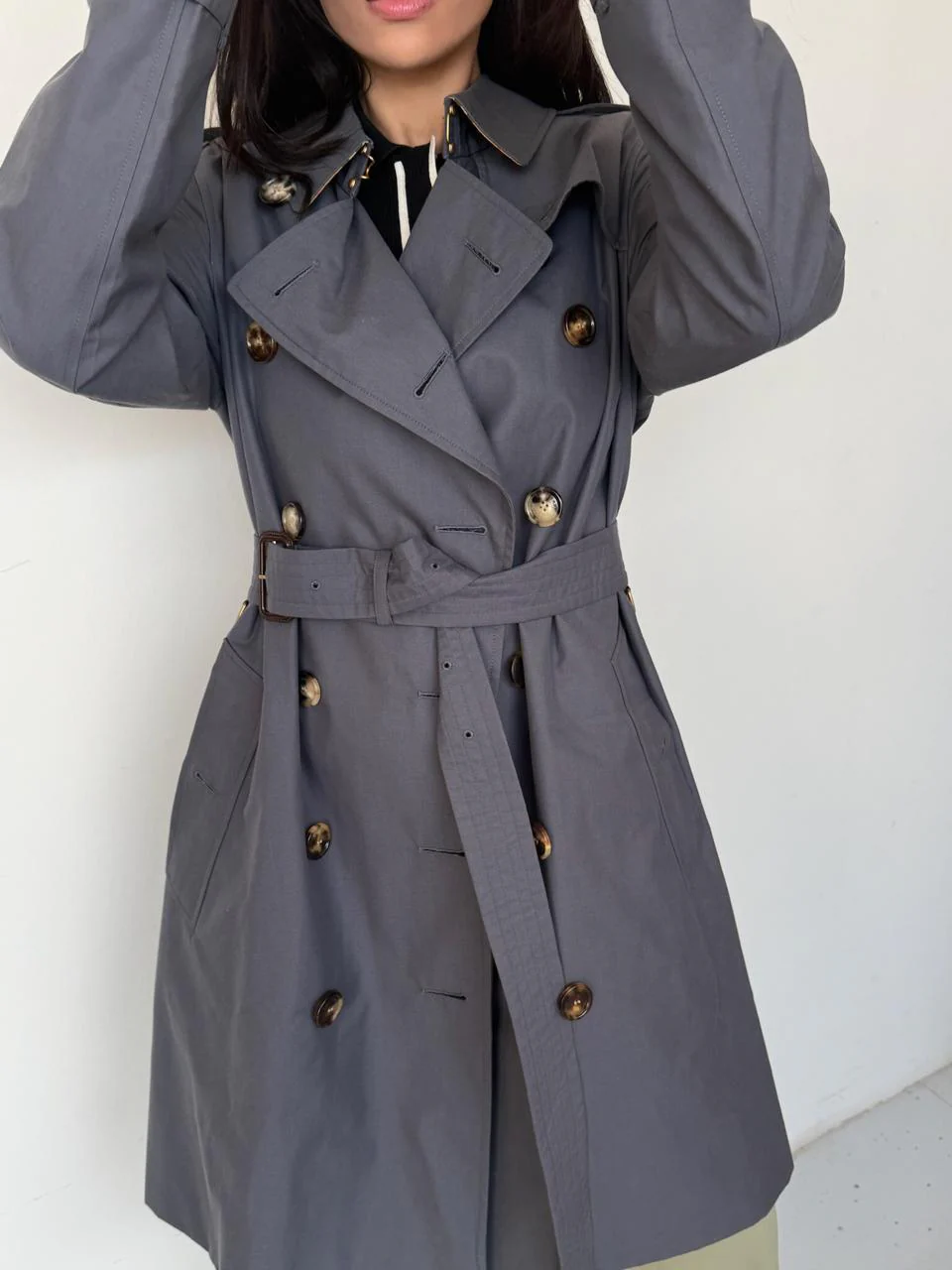 Burberry Kensington Mid length Trench Coat - Image 3
