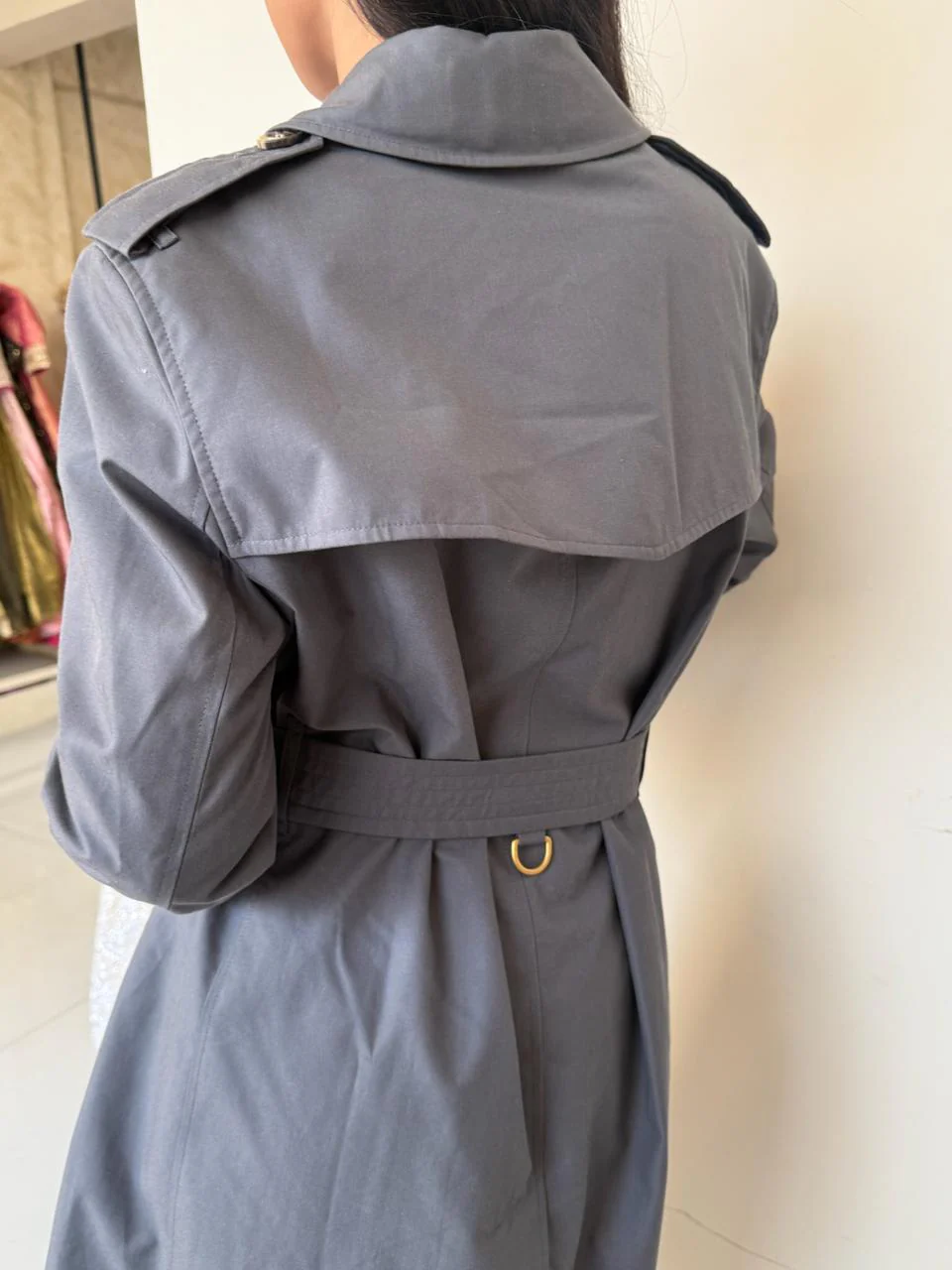 Burberry Kensington Mid length Trench Coat - Image 5