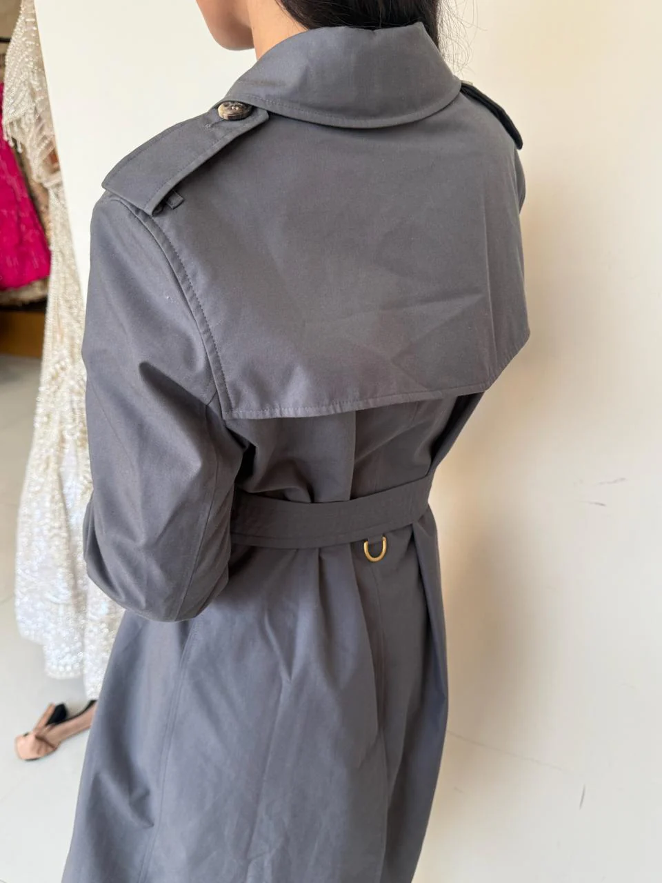 Burberry Kensington Mid length Trench Coat - Image 6