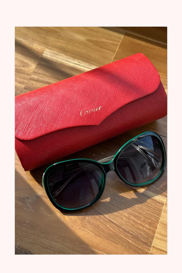 Cartier Women’s Oversized Sunglasses - Image 2