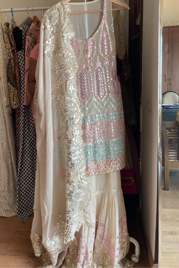 Chaand sharara set - Image 3