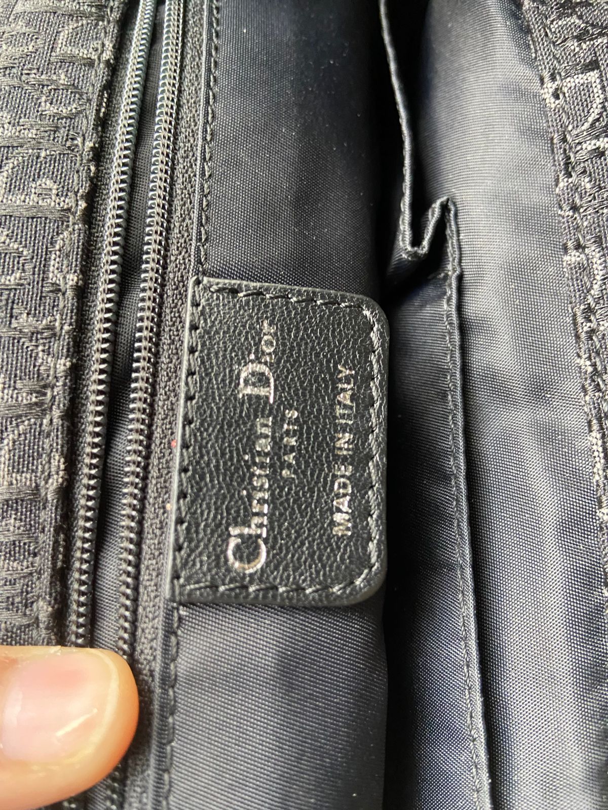 Christian Dior Diorissimo Trotter Canvas Tote - Image 10