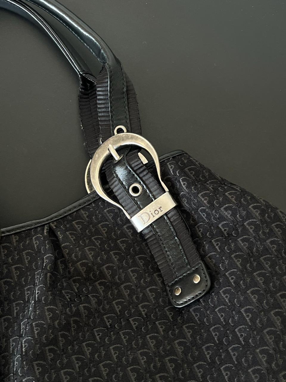 Christian Dior Diorissimo Trotter Canvas Tote - Image 11