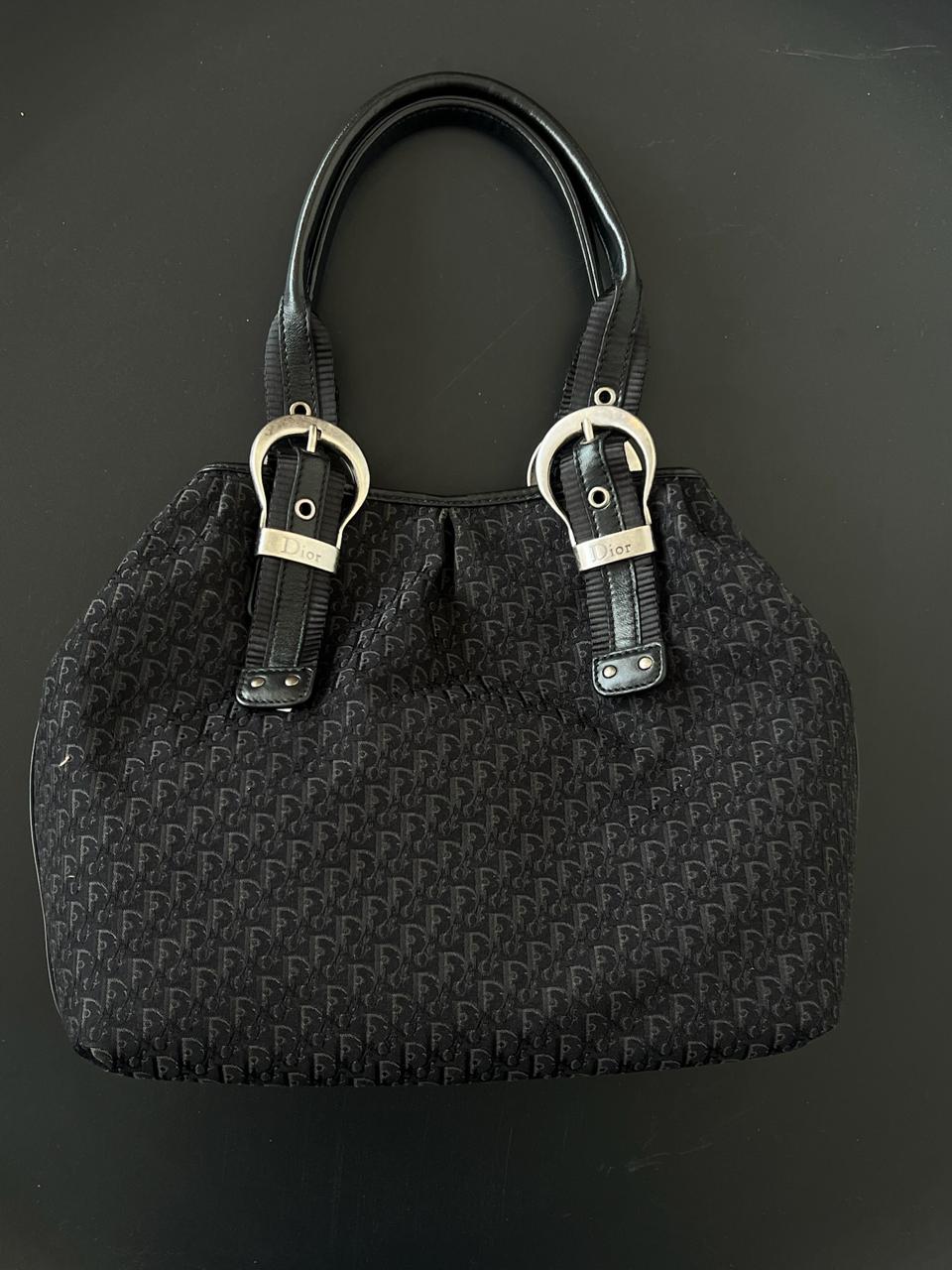 Christian Dior Diorissimo Trotter Canvas Tote - Image 14