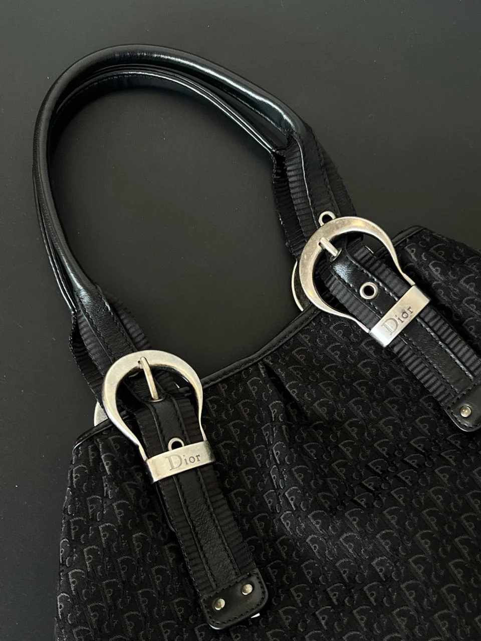 Christian Dior Diorissimo Trotter Canvas Tote - Image 15