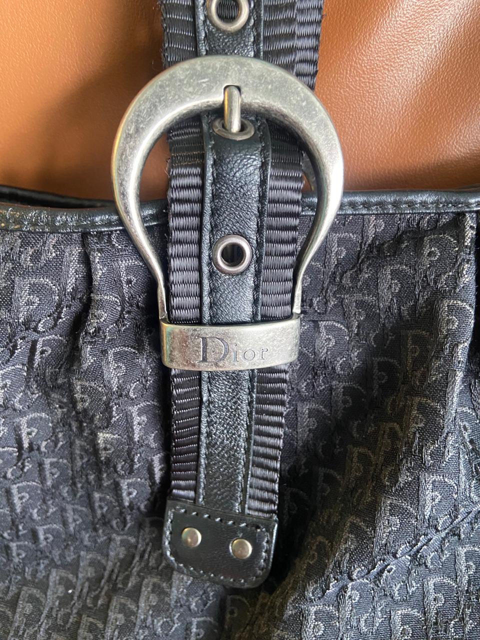 Christian Dior Diorissimo Trotter Canvas Tote - Image 8