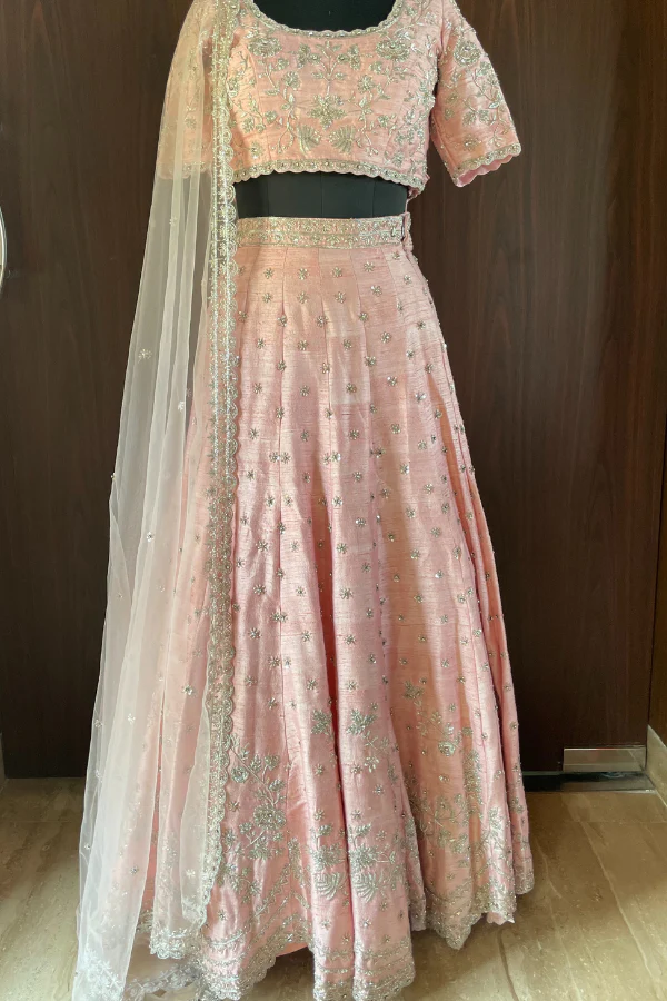 Classic pink lehenga set - Image 2