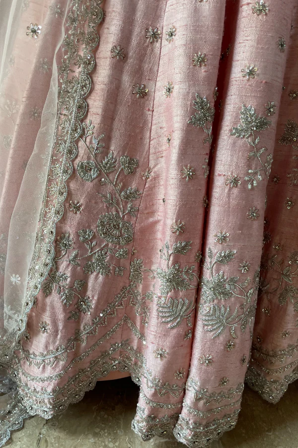 Classic pink lehenga set - Image 4