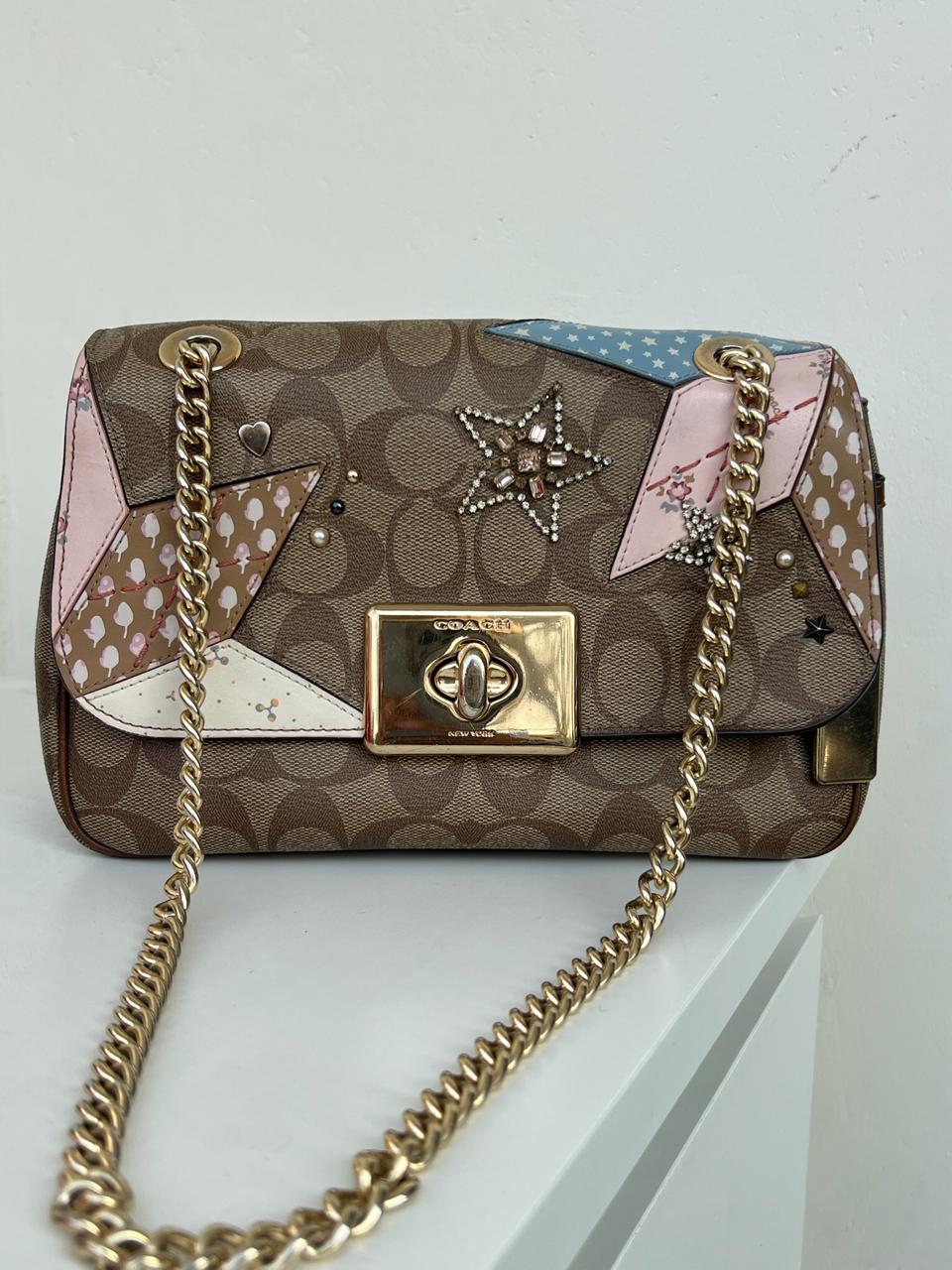 Coach Cassidy Embellished Shoulder Bag - Image 2