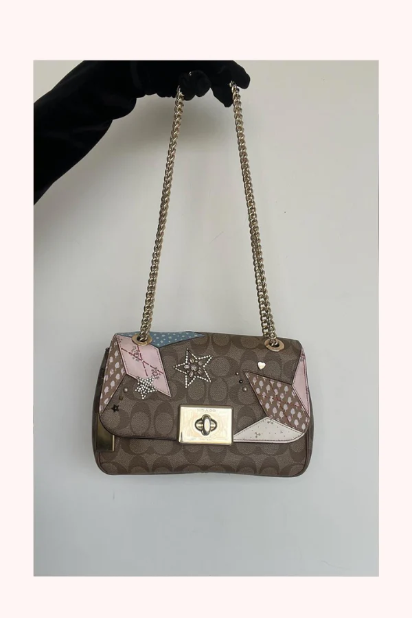 Coach Cassidy Embellished Shoulder Bag - Image 3