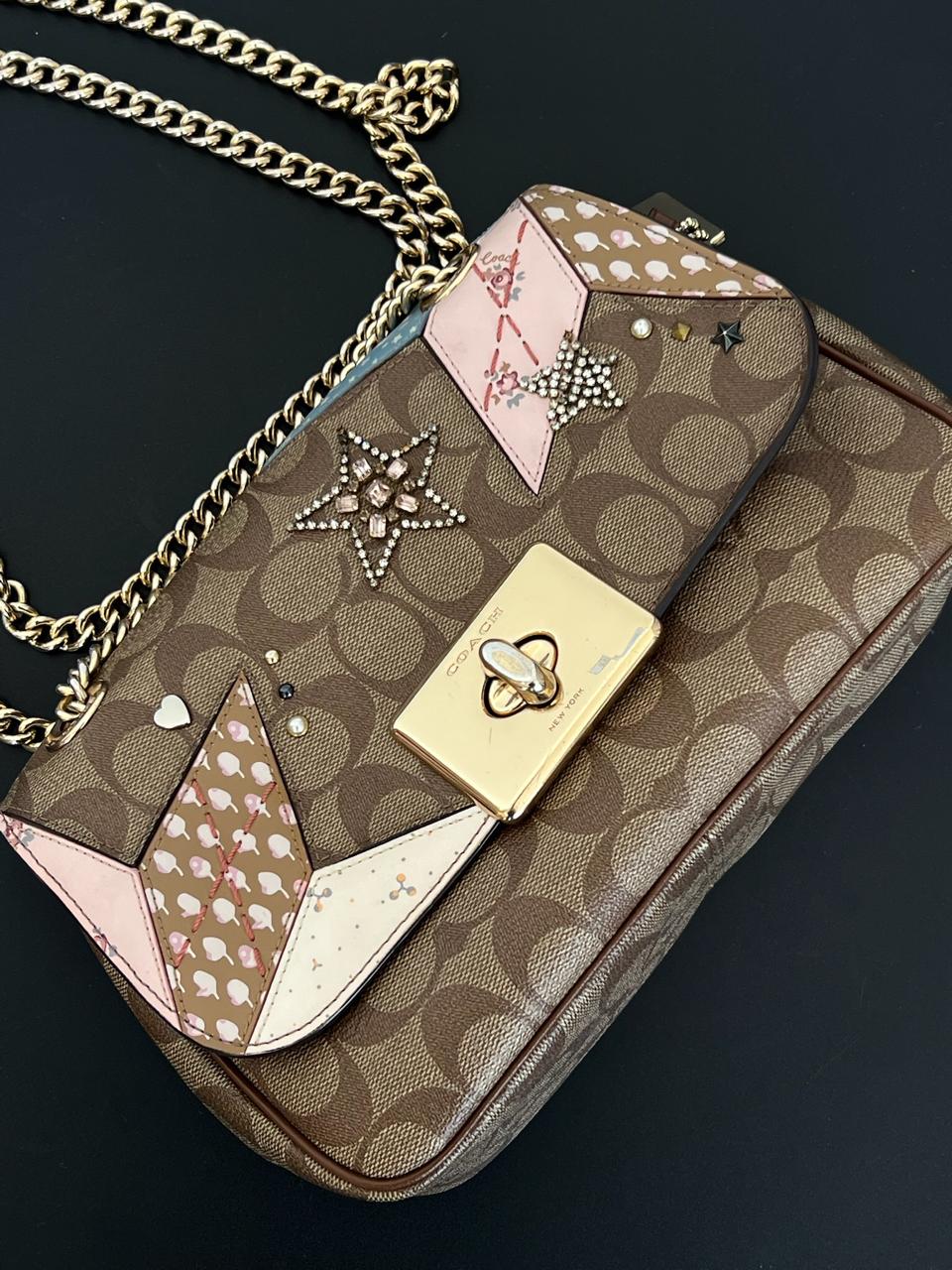 Coach Cassidy Embellished Shoulder Bag - Image 5