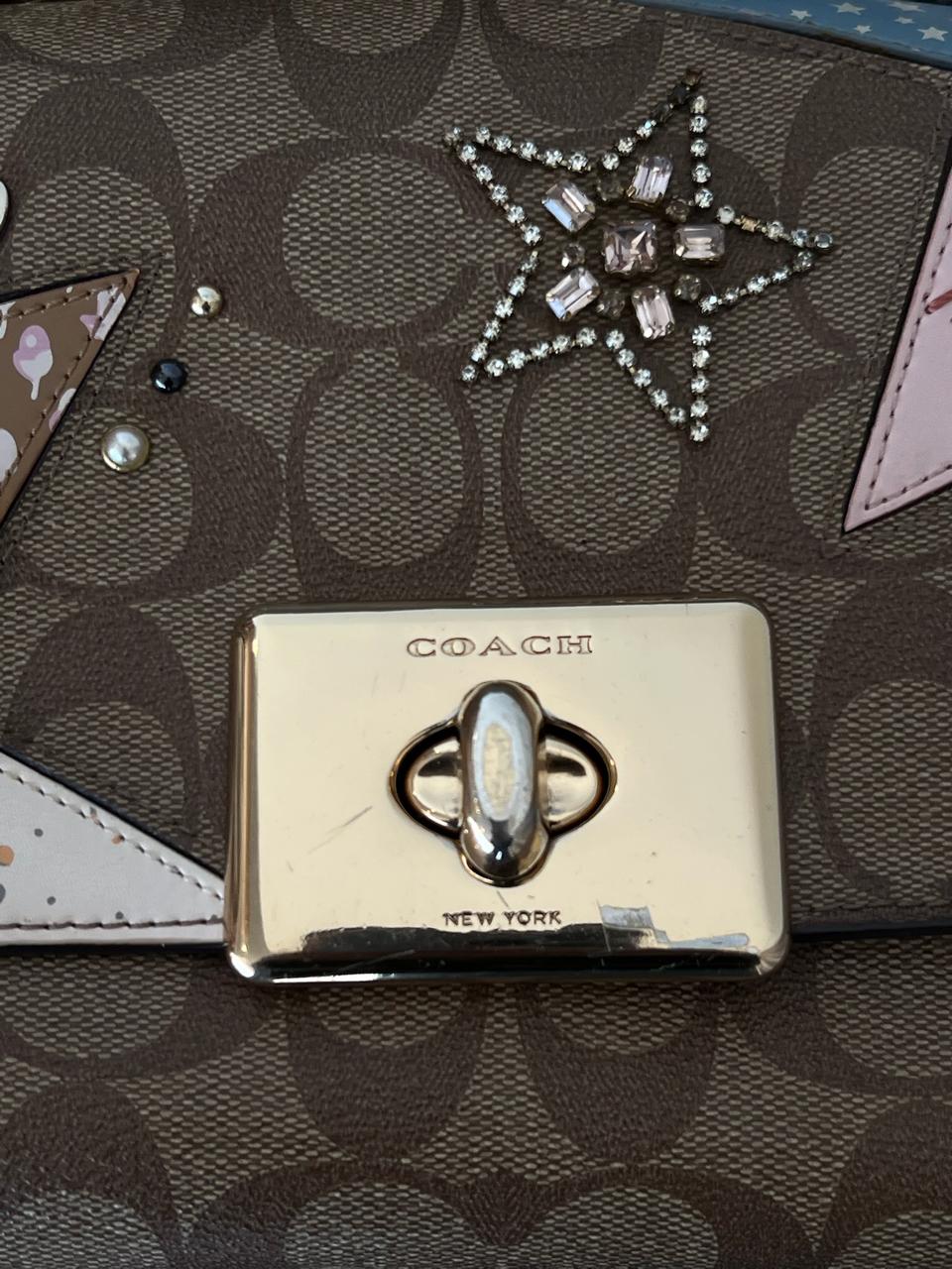 Coach Cassidy Embellished Shoulder Bag - Image 6