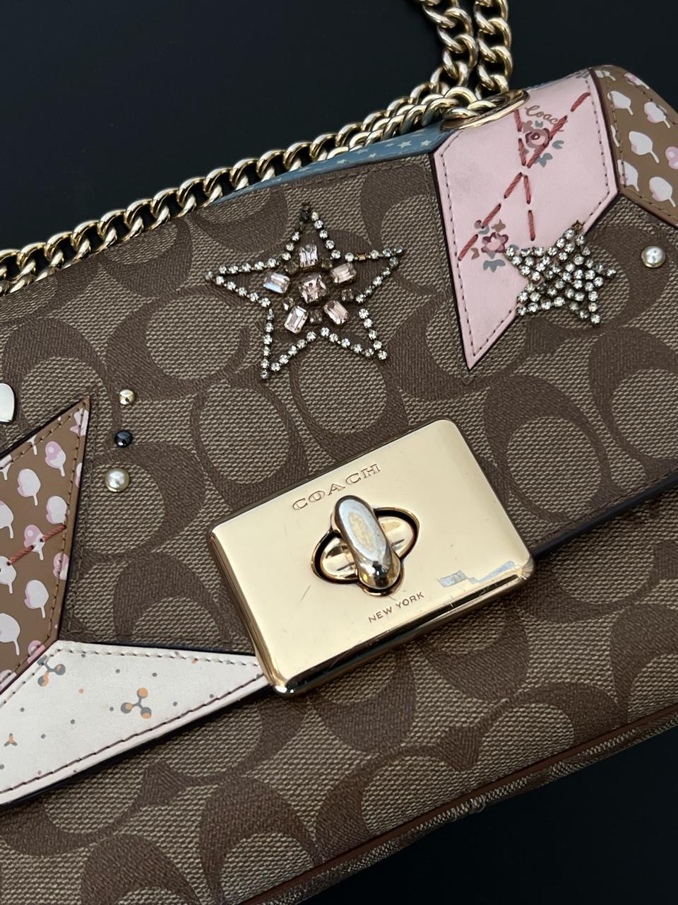 Coach Cassidy Embellished Shoulder Bag - Image 7
