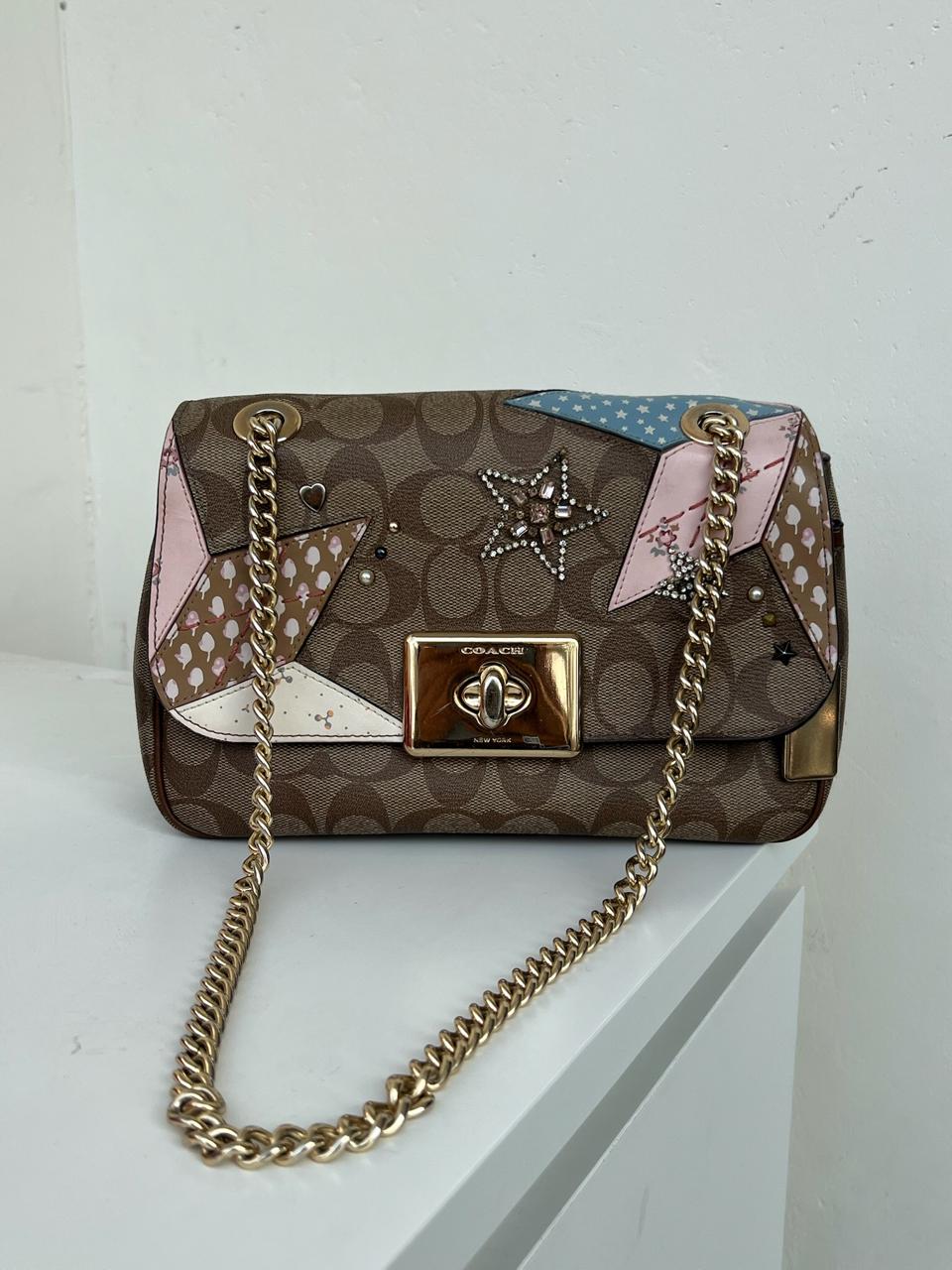 Coach Cassidy Embellished Shoulder Bag - Image 9