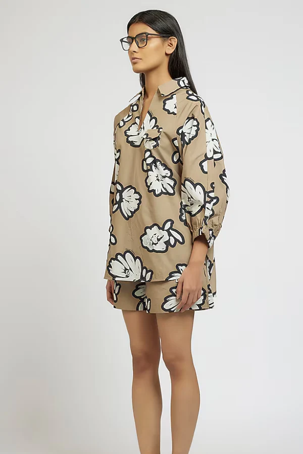 Dhruv Kapoor Cotton Digital Printed Co-Ord Set - Image 2