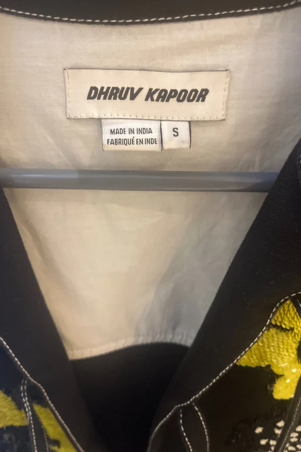 Dhruv kapoor Denim oversized jacket shirt - Image 5