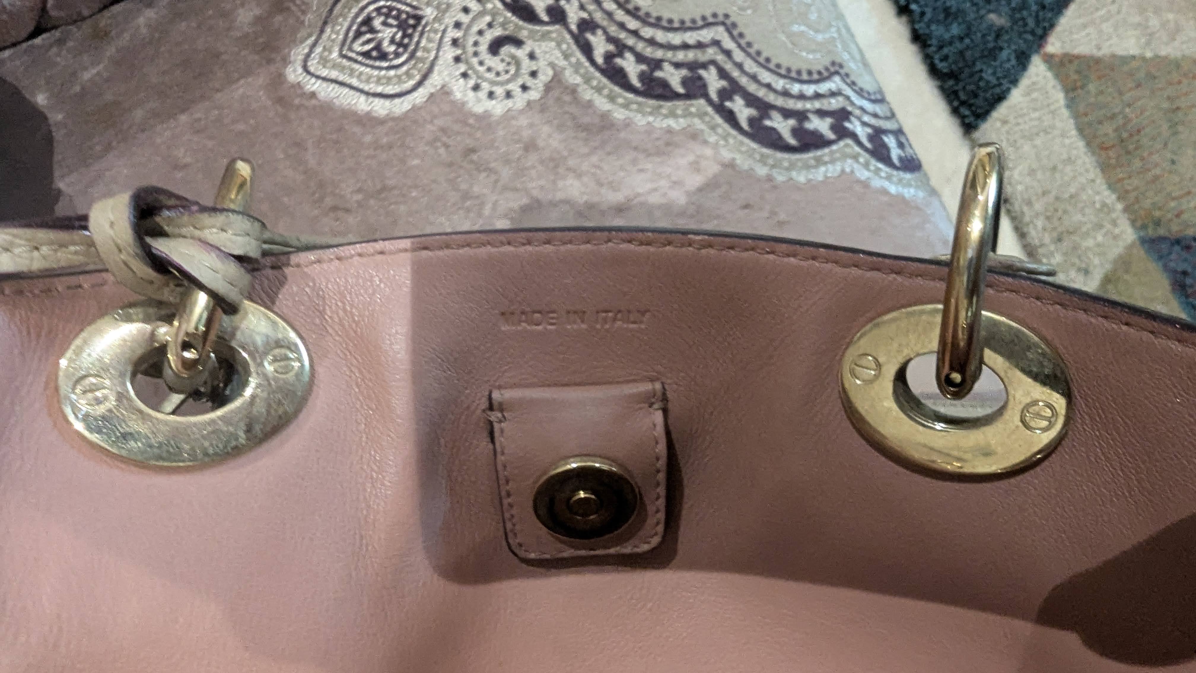 Christian Dior Leather Medium Diorissimo Shopper Tote - Image 10