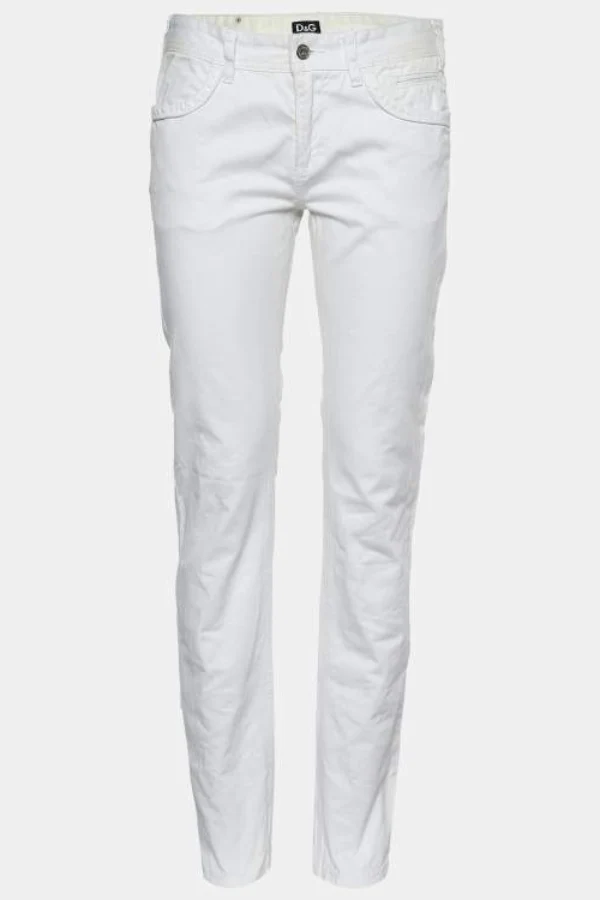 Dolce & Gabbana White Denim - Image 2