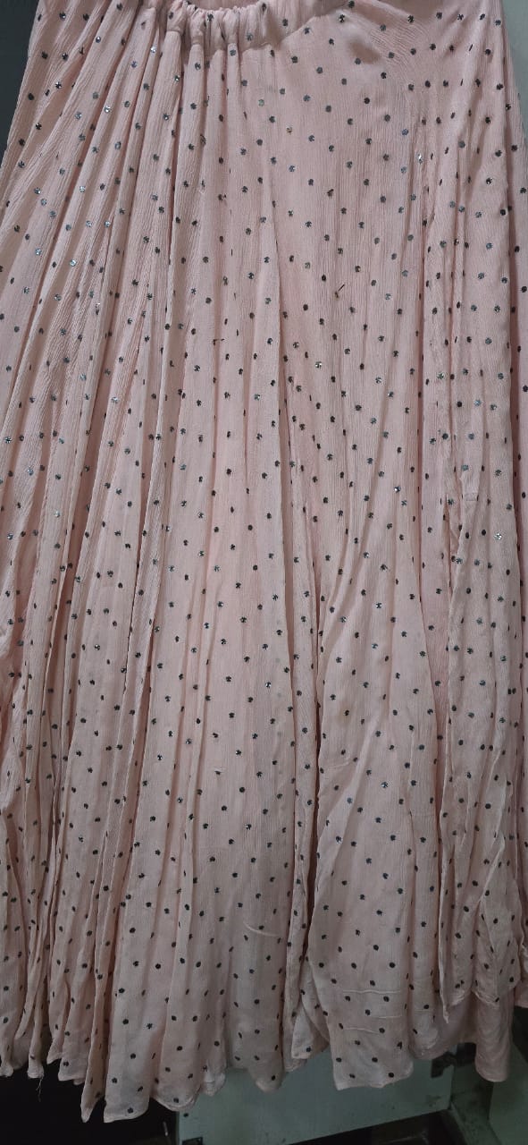 Dolly J Blush Pink Embellished Lehenga Set - Image 5