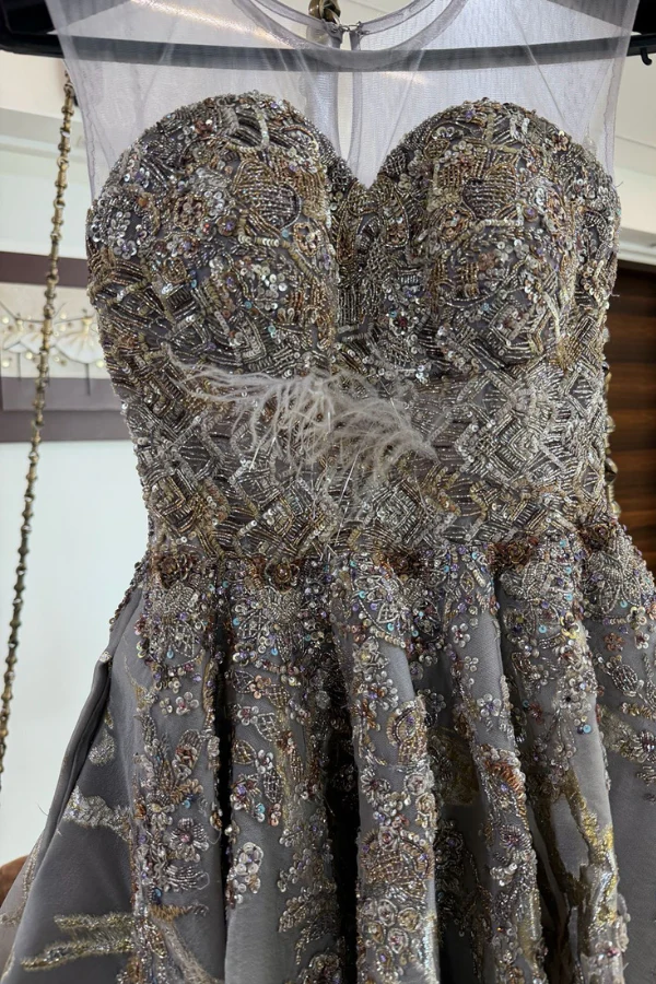 Dolly J Embellished Ball Gown - Image 4