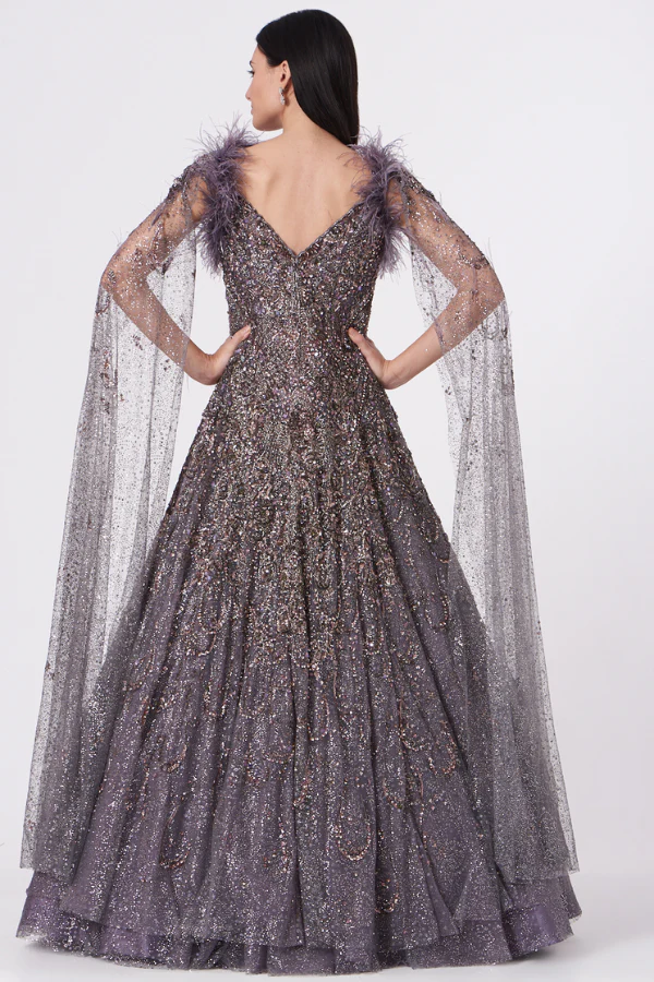 Dolly J  Embellished Jacket Lehenga Set - Image 2