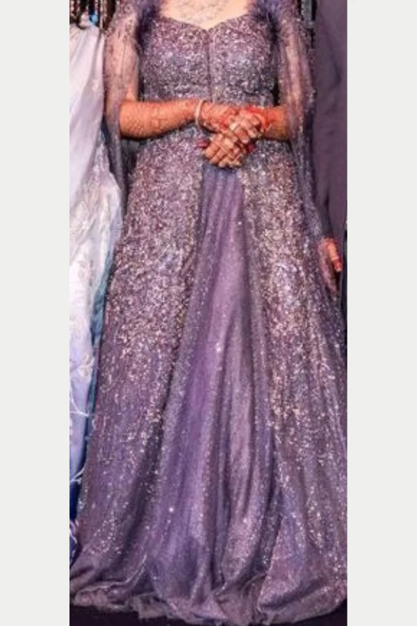 Dolly J  Embellished Jacket Lehenga Set - Image 3