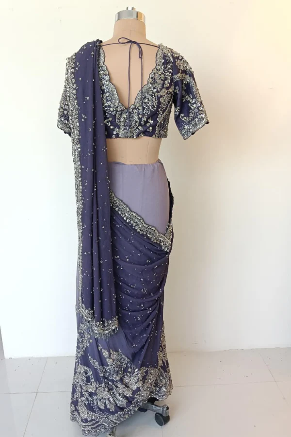 Dolly J Embellished Saree Set - Image 3