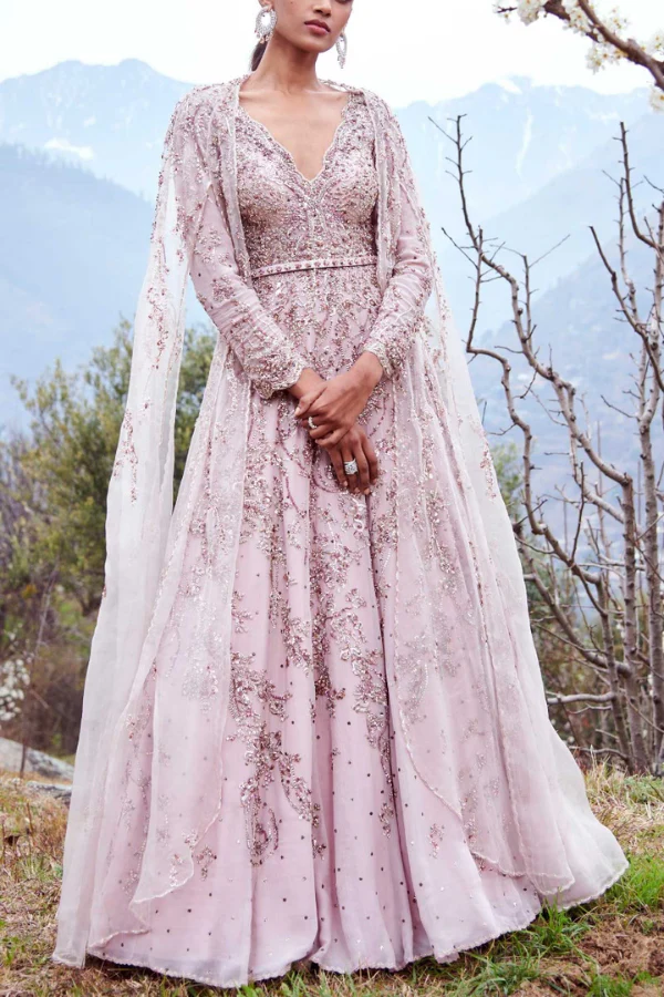 Dolly J ivory embellished gown - Image 2