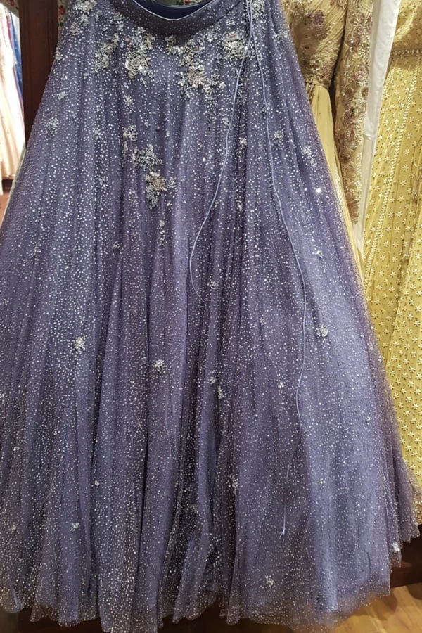 Dolly J lilac violet gown - Image 3