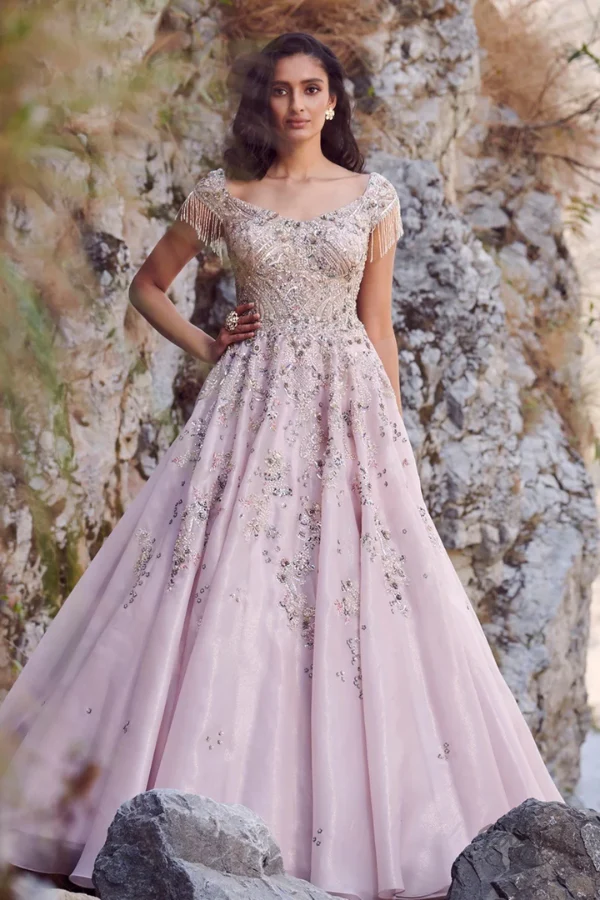 Dolly J Organza Gown