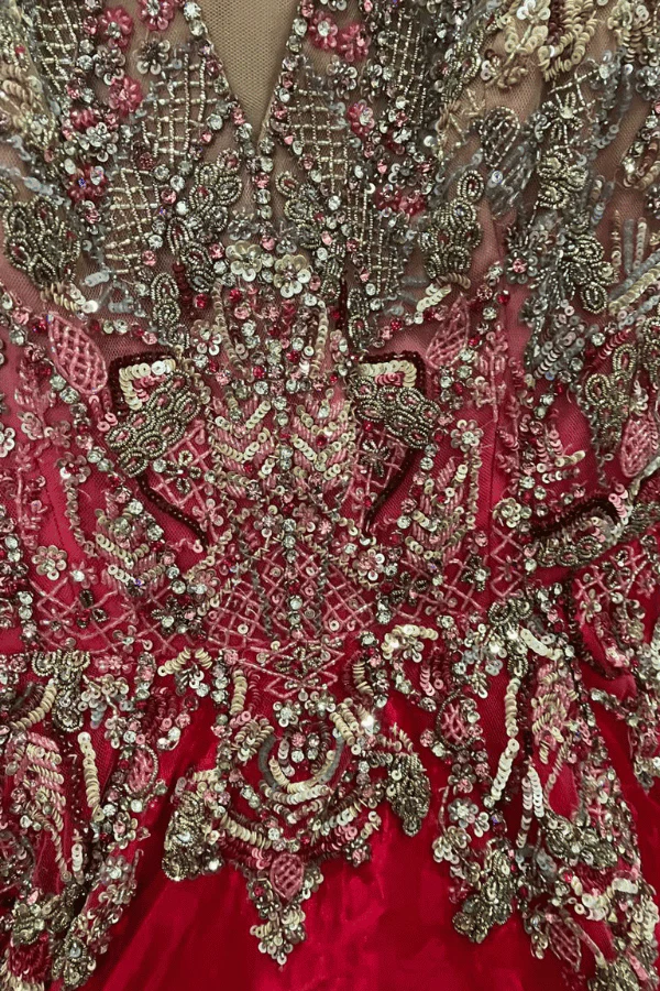 Dolly J Pink cocktail gown - Image 7
