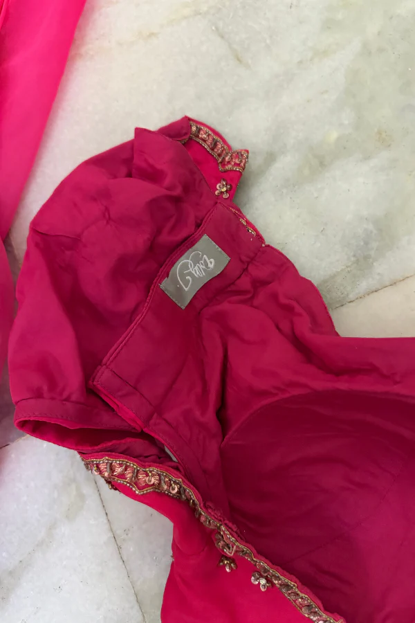 Dolly J Pink Lehenga Set - Image 5