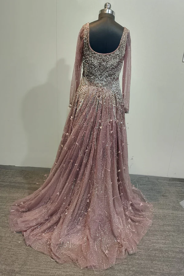 Dolly j Purple tulle gown - Image 2