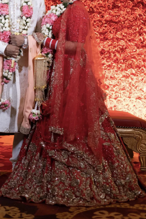 Dolly J Red Bridal Lehenga - Image 2