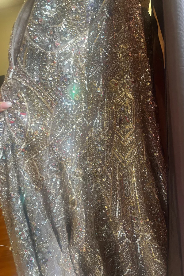 Dolly J Shimmer Tulle Bridal Gown - Image 5