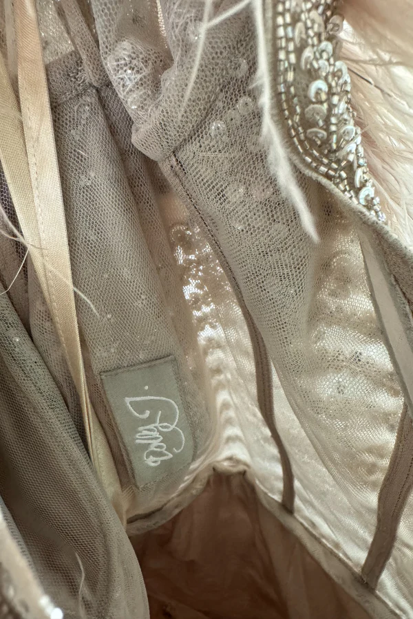 Dolly j Shimmer Tulle Full Length Gown - Image 7