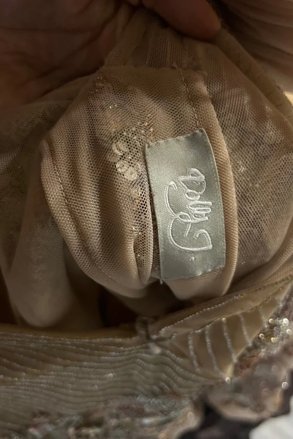 DollyJ ruffled Organza Gown - Image 4