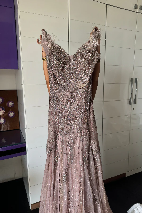 DollyJ Tulle Fitted Gown - Image 4