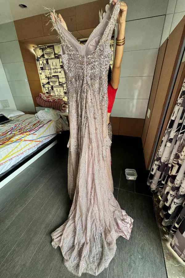DollyJ Tulle Fitted Gown - Image 6