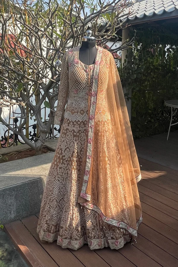 Embellished  Anarkali
