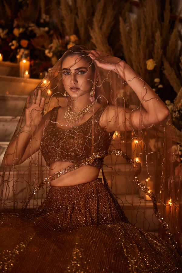 Embellished lehenga - Image 3