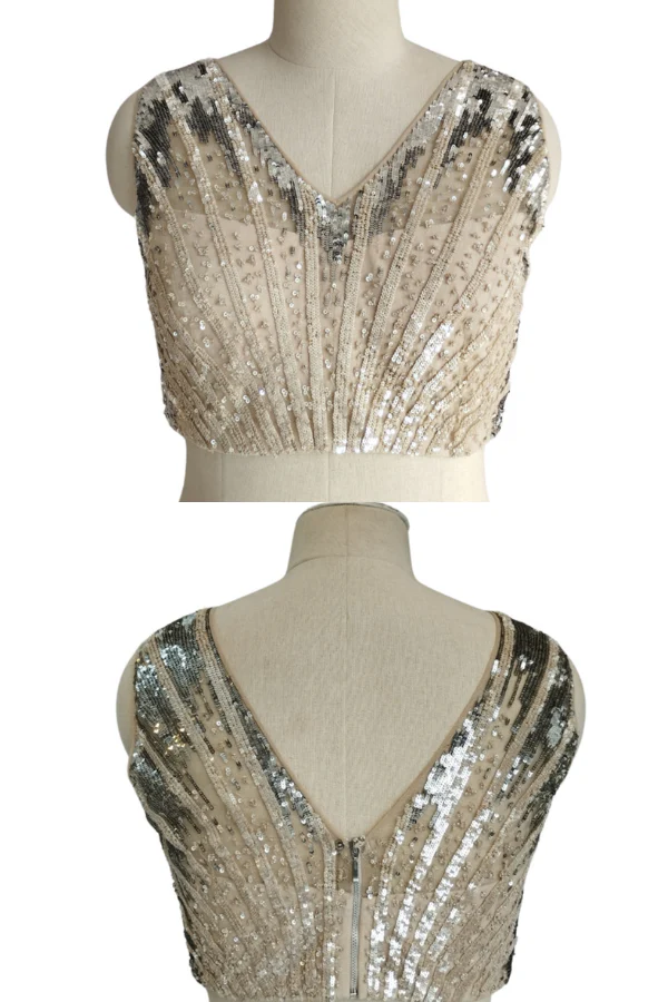 Embellished Saree gown - Image 11