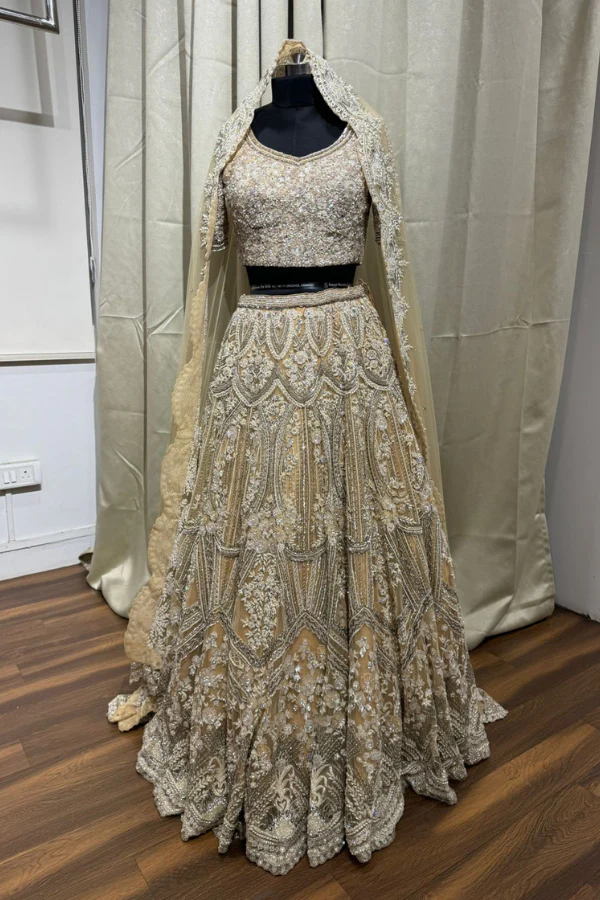 Seema Gujral Embroidered heavy lehenga set