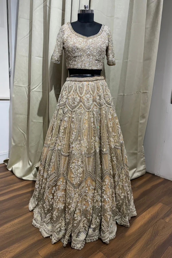 Seema Gujral Embroidered heavy lehenga set - Image 2