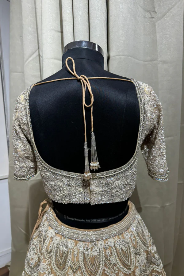 Seema Gujral Embroidered heavy lehenga set - Image 4